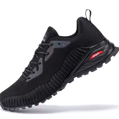 Running - All Black Red